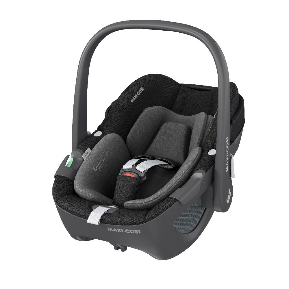 babymarkt 3in1 Kinderwagen Set Fox Cub Midnight Black inklusive MAXI COSI Babyschale Pebble 360 Essential Black Exklusivangebot