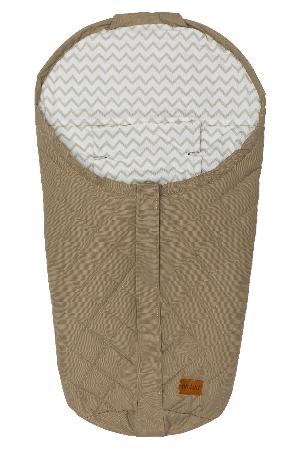 babymarkt Sommerfußsack Light Small Gr. 0 80x40 cm taupe Osterangebot