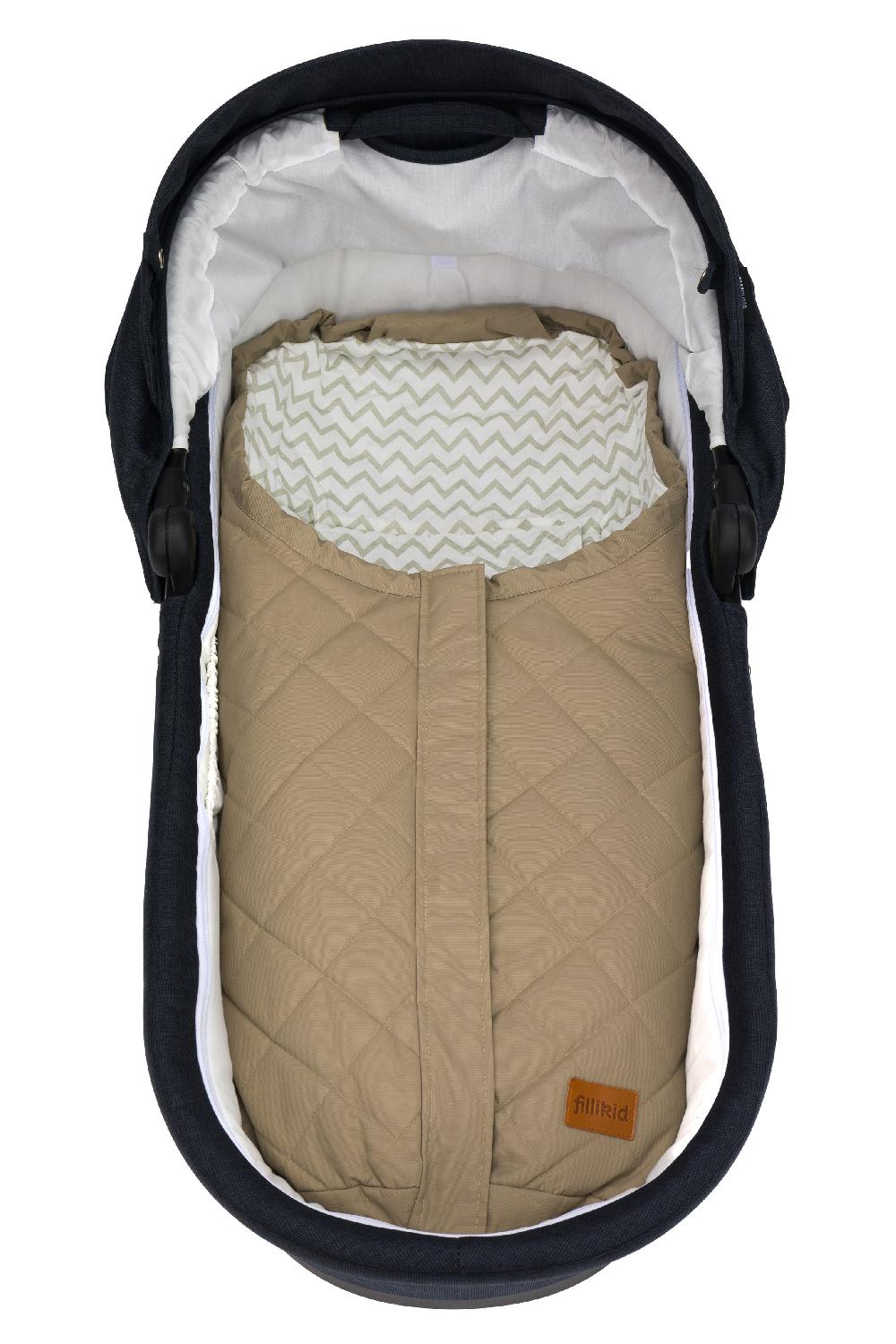 babymarkt Sommerfußsack Light Small Gr. 0 80x40 cm taupe Osterangebot
