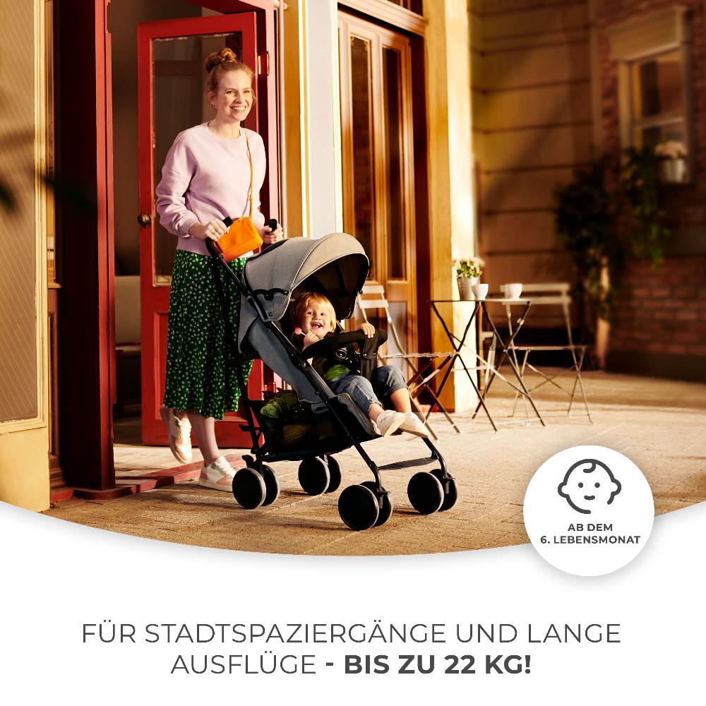 babymarkt Buggy SIESTA Rosa Valentinstagsangebot