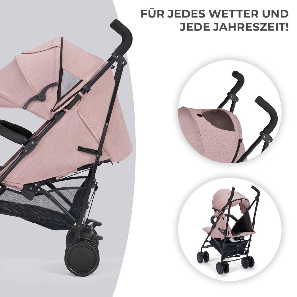babymarkt Buggy SIESTA Rosa Valentinstagsangebot