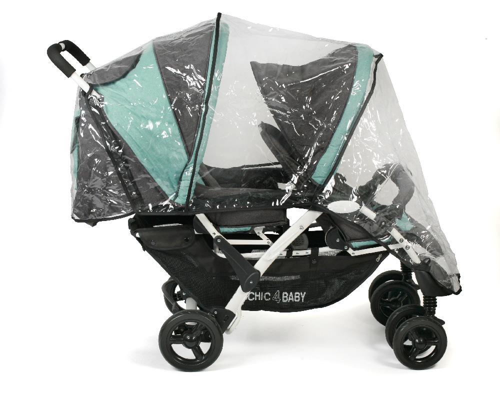 babymarkt Geschwisterwagen DUO Melange mint Heißer Verkauf