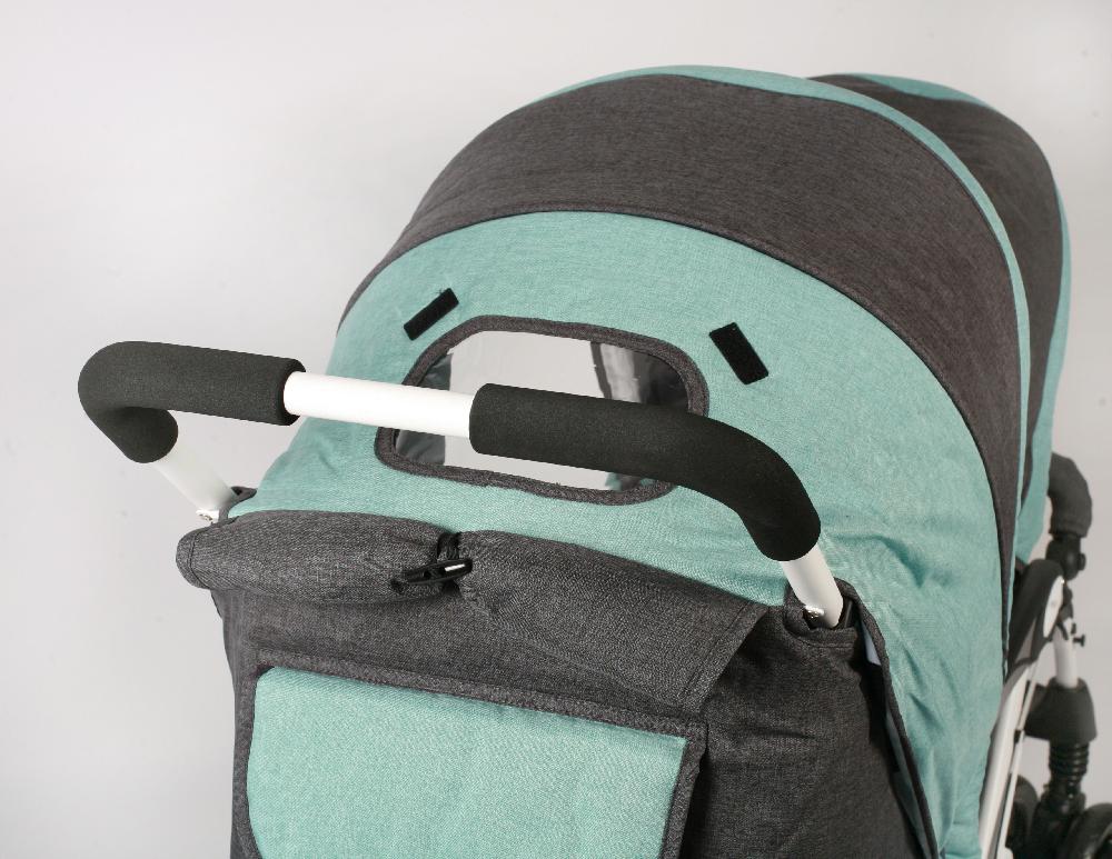 babymarkt Geschwisterwagen DUO Melange mint Heißer Verkauf