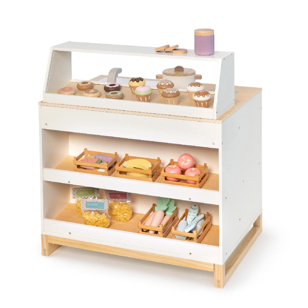 babymarkt Spielküche & Shop Prunus weiß/natur Letzter Tag