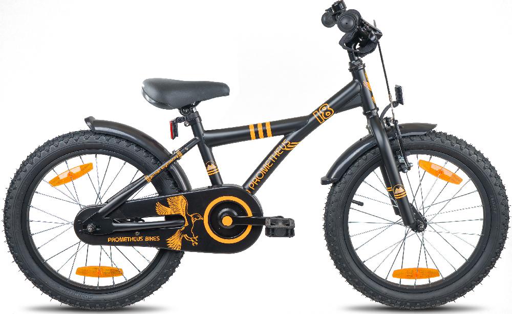 babymarkt Kinderfahrrad 18" schwarz matt-orange Discount Store für neue Produkte