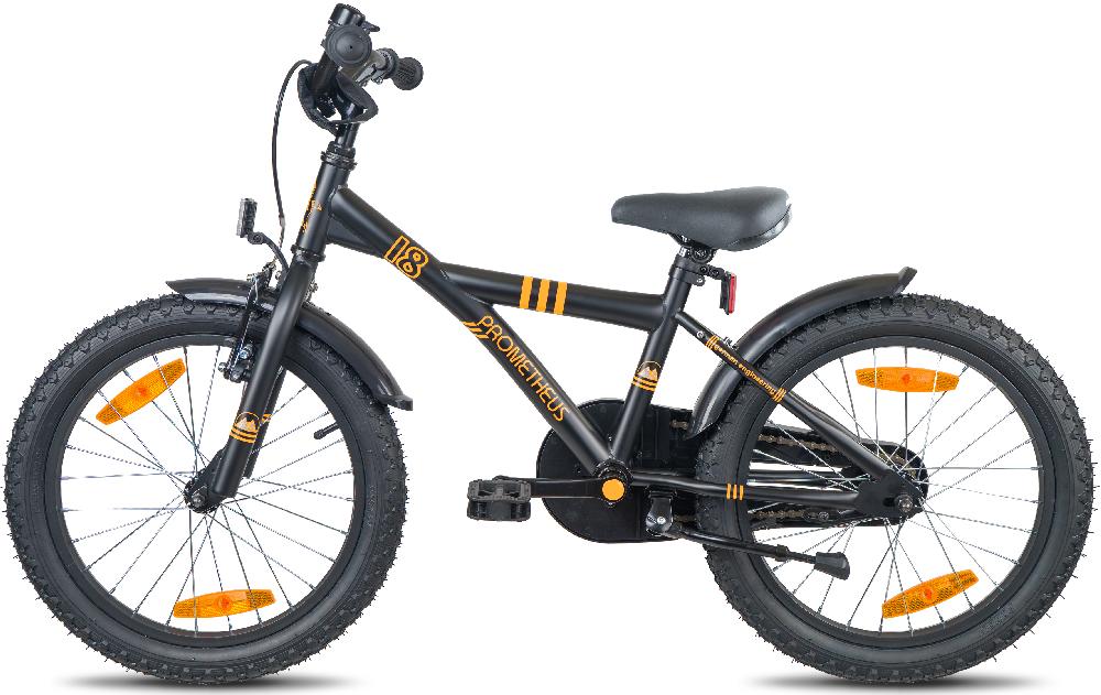 babymarkt Kinderfahrrad 18" schwarz matt-orange Discount Store für neue Produkte