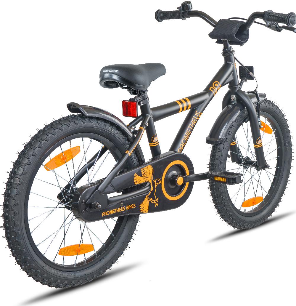 babymarkt Kinderfahrrad 18" schwarz matt-orange Discount Store für neue Produkte