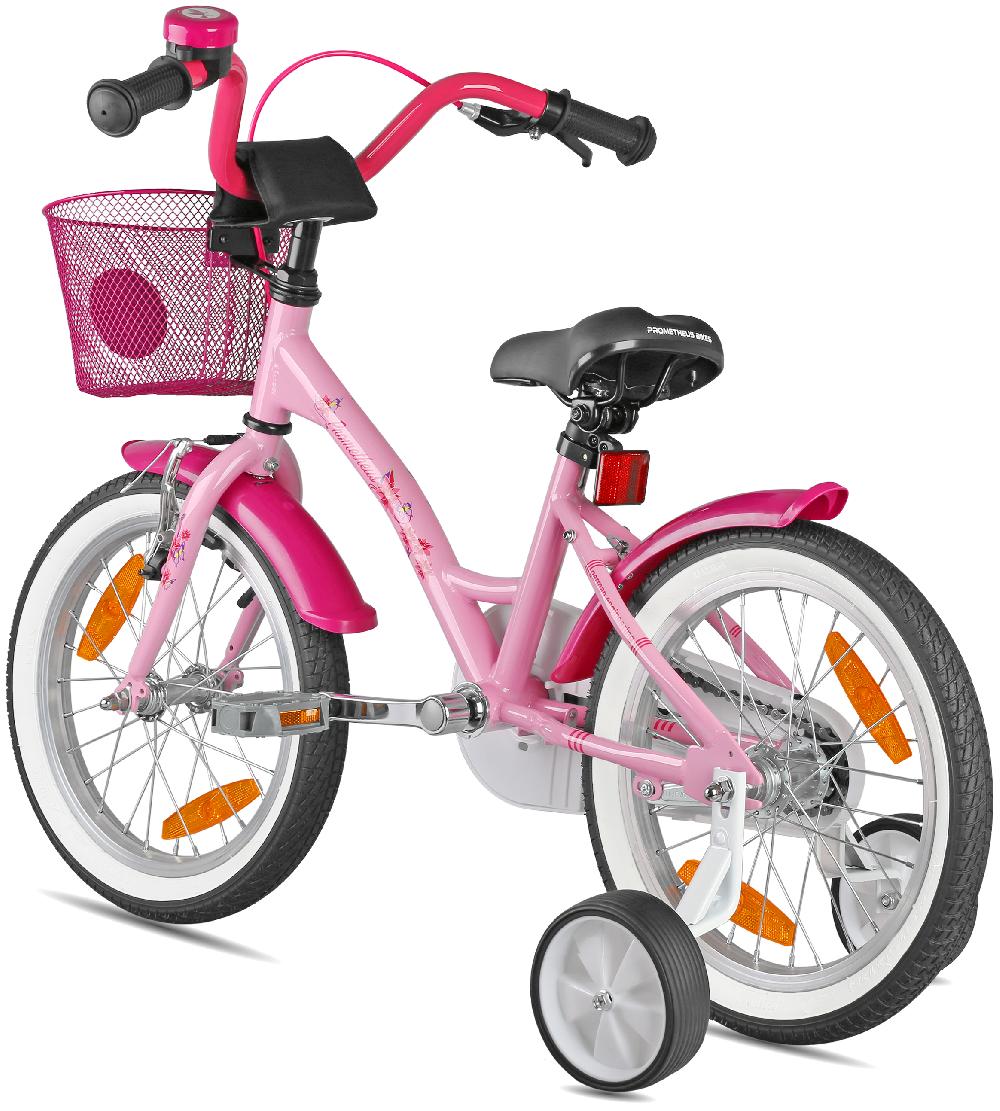 babymarkt Kinderfahrrad 16" mit Stützräder rosa-weiß Speichern exportieren