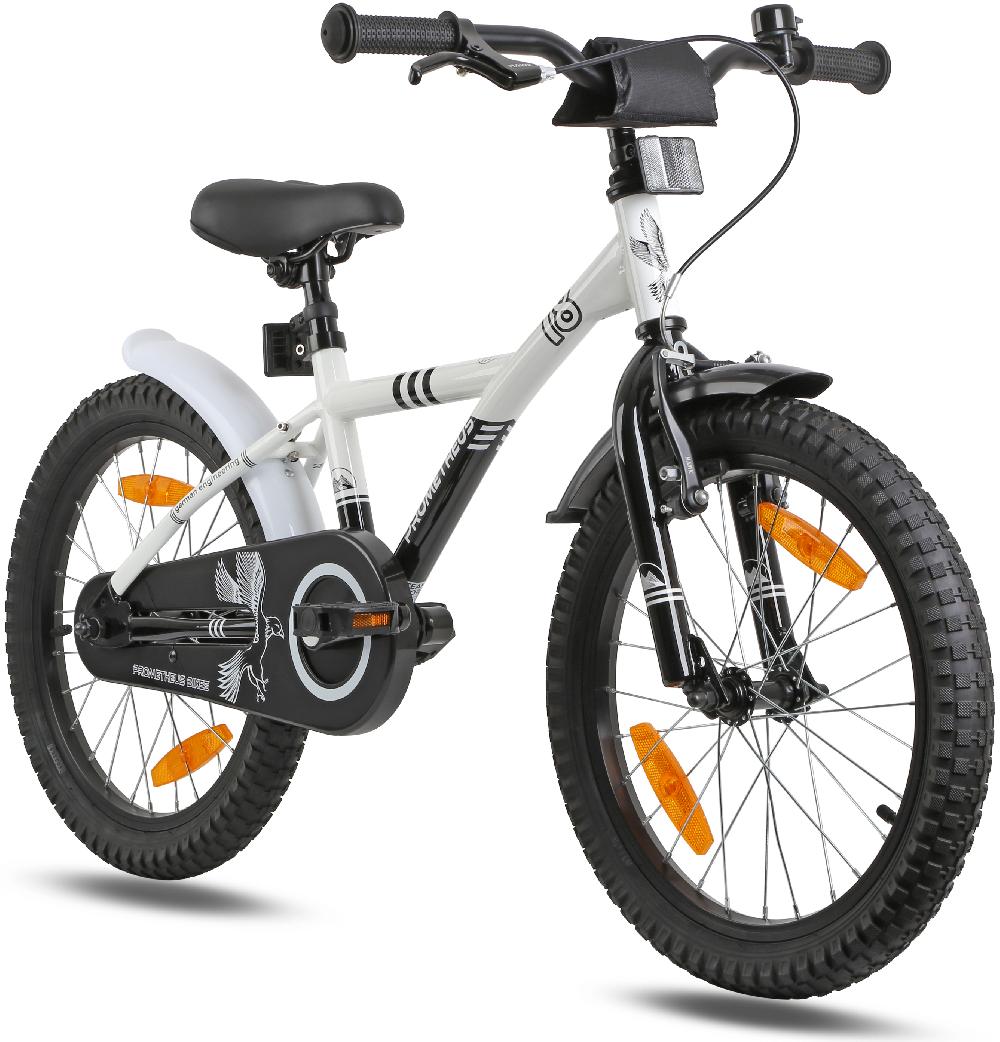 babymarkt Kinderfahrrad 18" weiß-schwarz