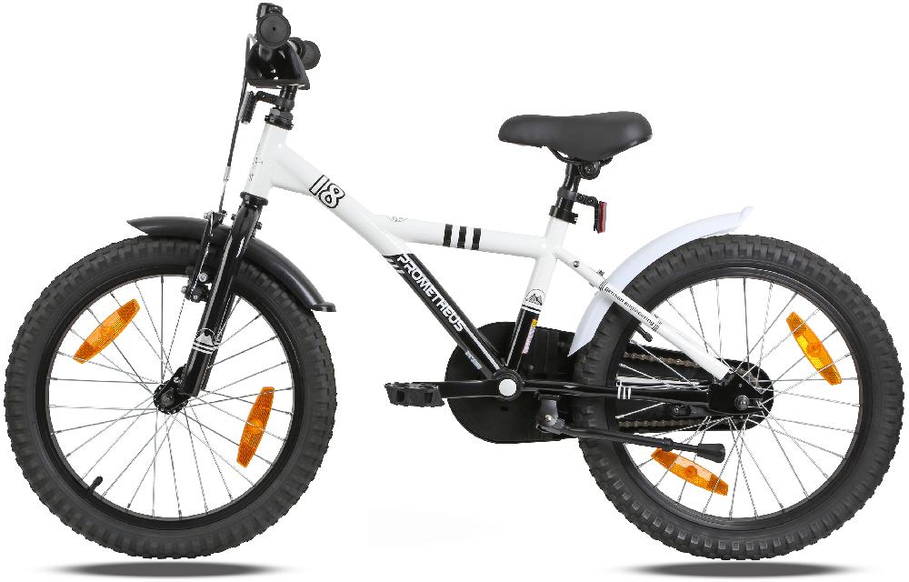 babymarkt Kinderfahrrad 18" weiß-schwarz Im Verkauf