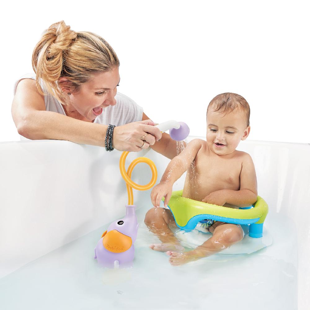 babymarkt Babydusche Elefant lila Fabrik Onlineshop