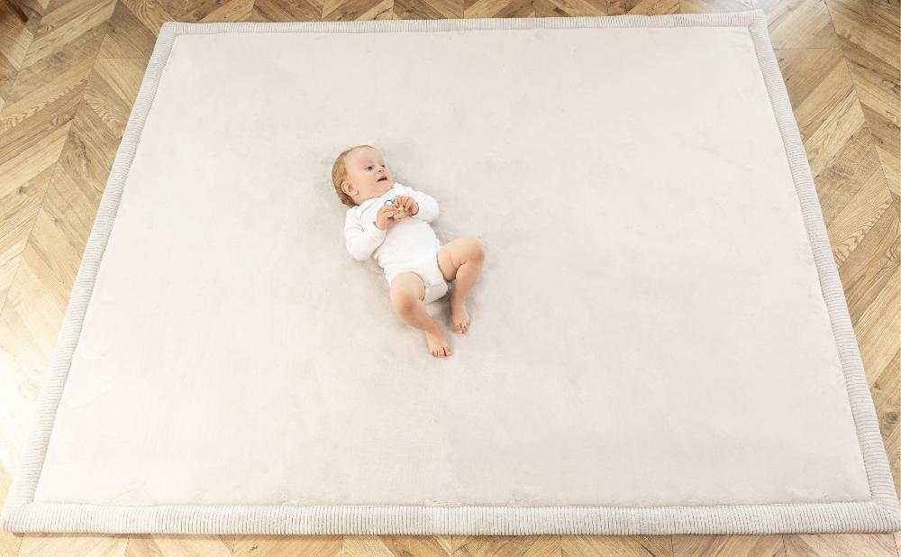 babymarkt Samtmatte-Spielmatte für Baby 200 x 150 cm Grau Rabatt