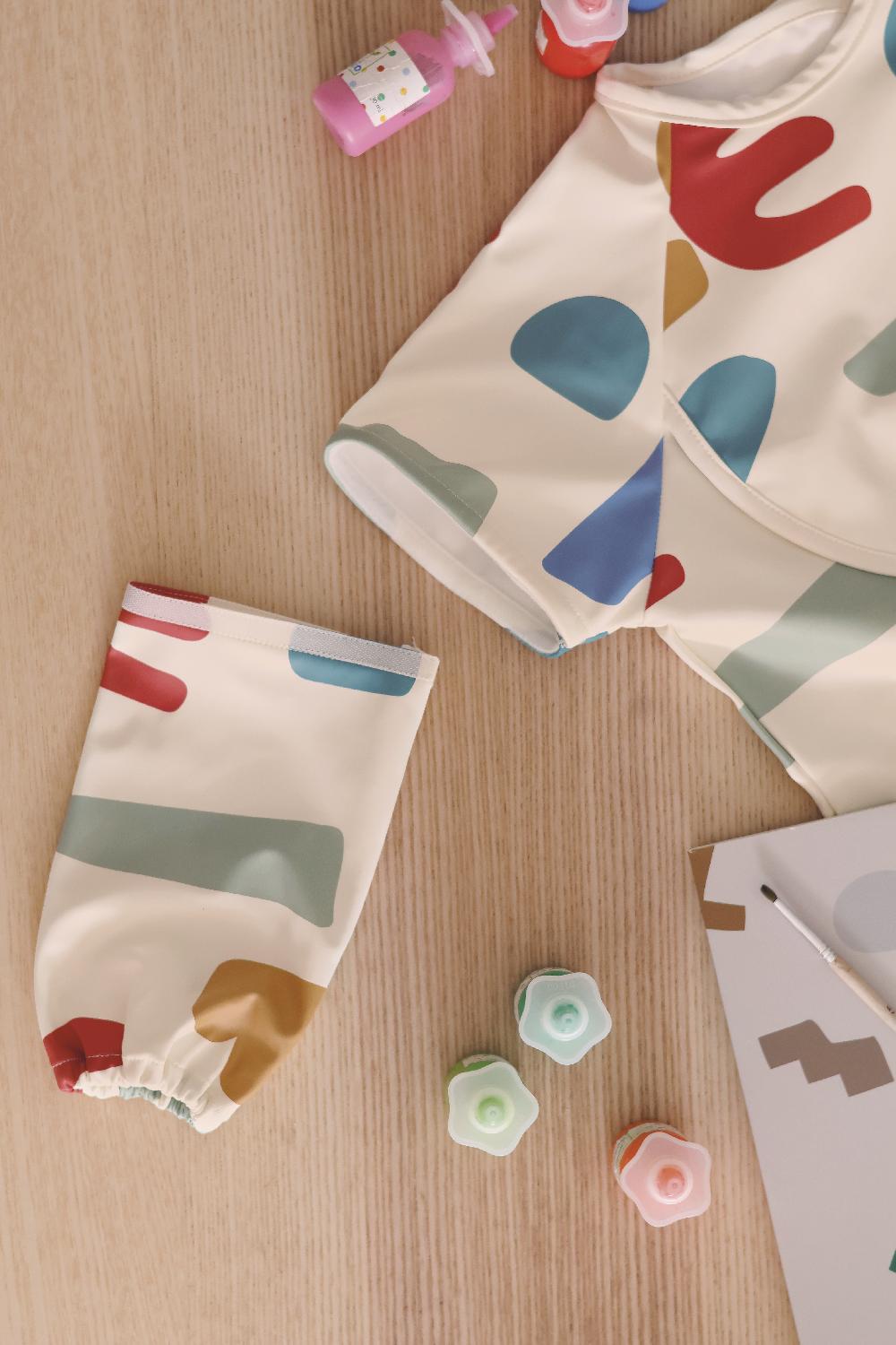 babymarkt Lätzchen 2-in1 mit abnehmbaren Ärmeln Bis zu 50% Rabatt