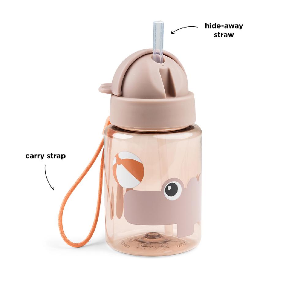 babymarkt Trinkflasche mit Strohhalm Playground rosa Clearance-Verkauf