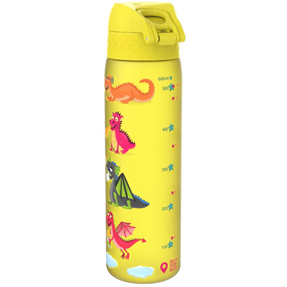 babymarkt Trinkflasche auslaufsicher 500 ml Drachen / gelb zollfrei