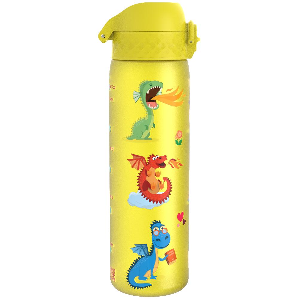 babymarkt Trinkflasche auslaufsicher 500 ml Drachen / gelb zollfrei