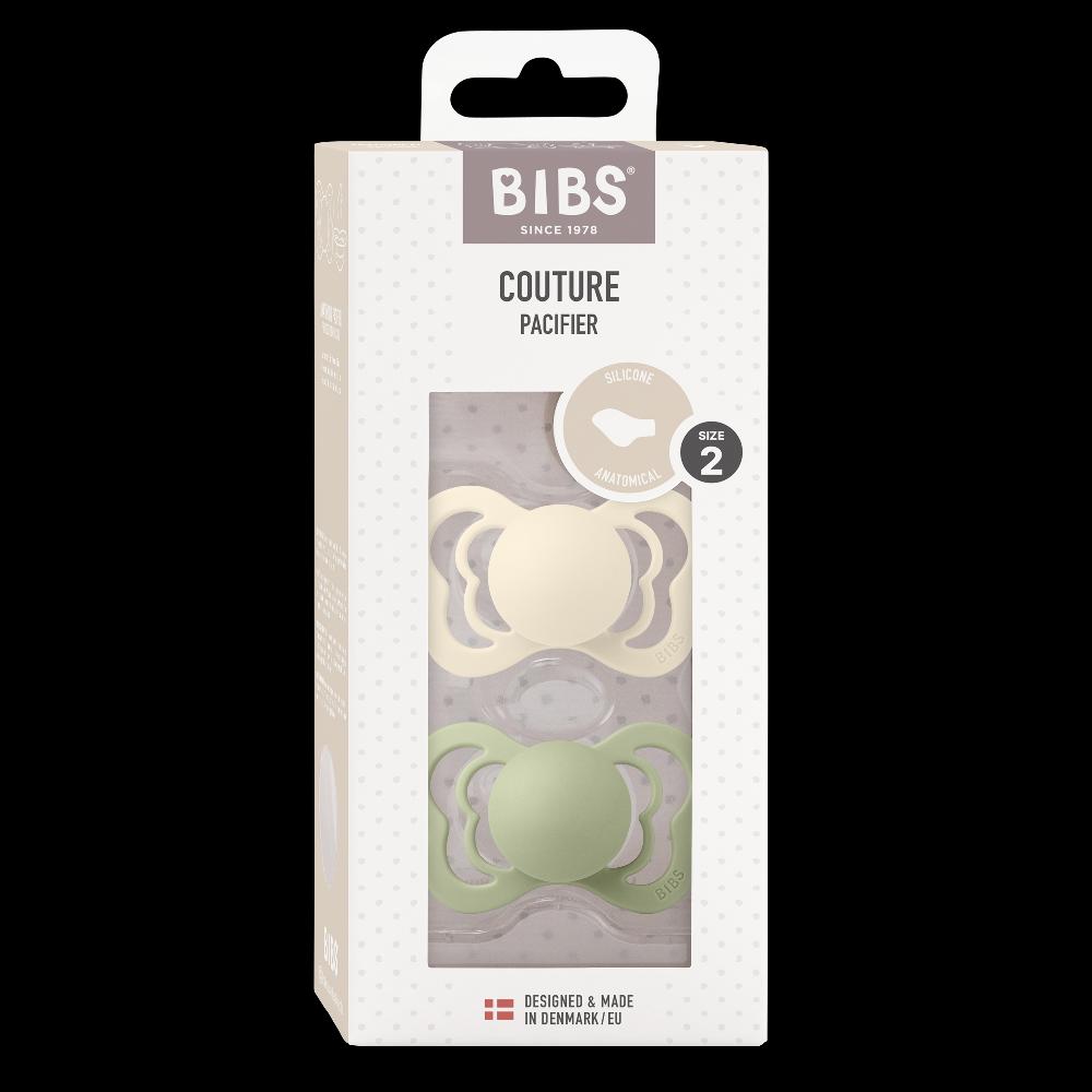 babymarkt Schnuller Couture Ivory/Sage Silikon ab 6 Monaten 2 Stk Rabatt
