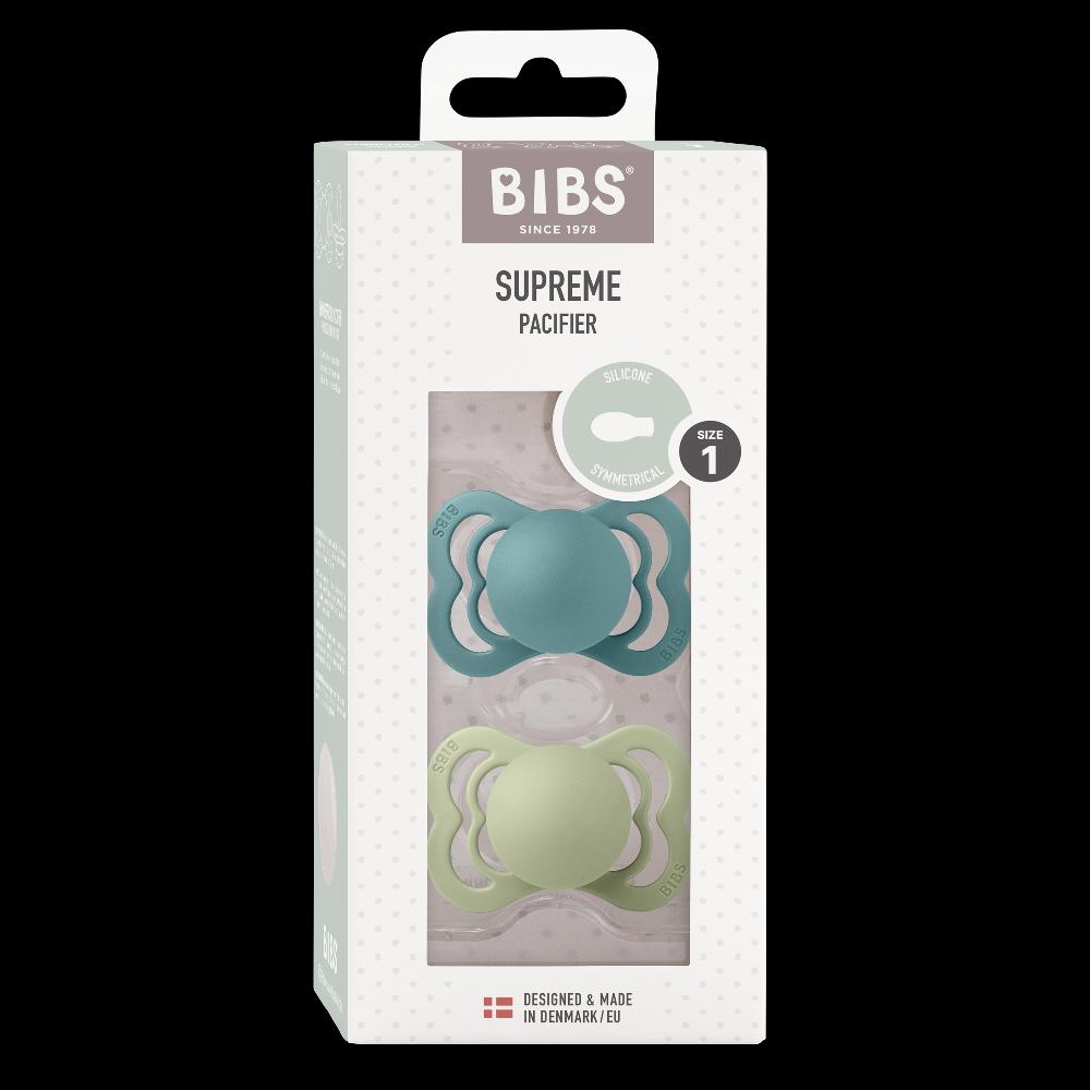 babymarkt Schnuller Supreme Island Sea/Sage Silikon 0-6 Monate 2 Stk Online Shopping