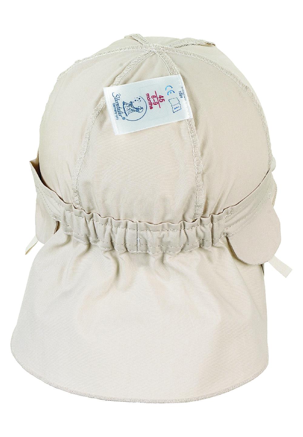 babymarkt Schirmmütze mit Nackenschutz beige Discount Store für neue Produkte