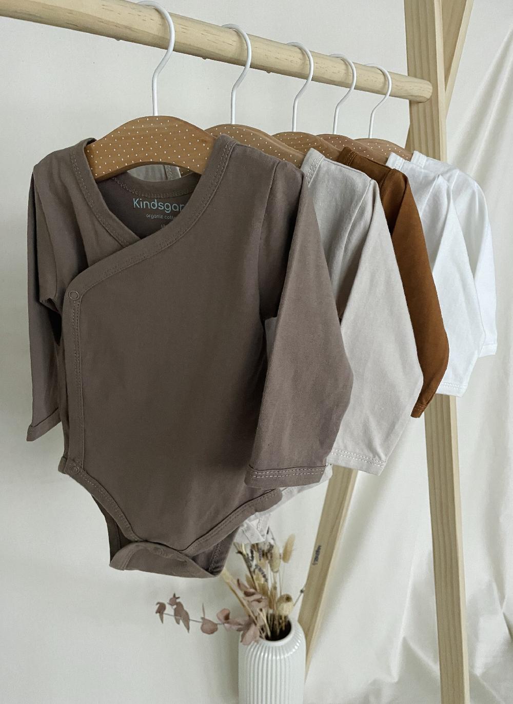 babymarkt Wickelbody trunder 5er-Pack langarm braun 50% Rabatt mit kostenlosem Versand