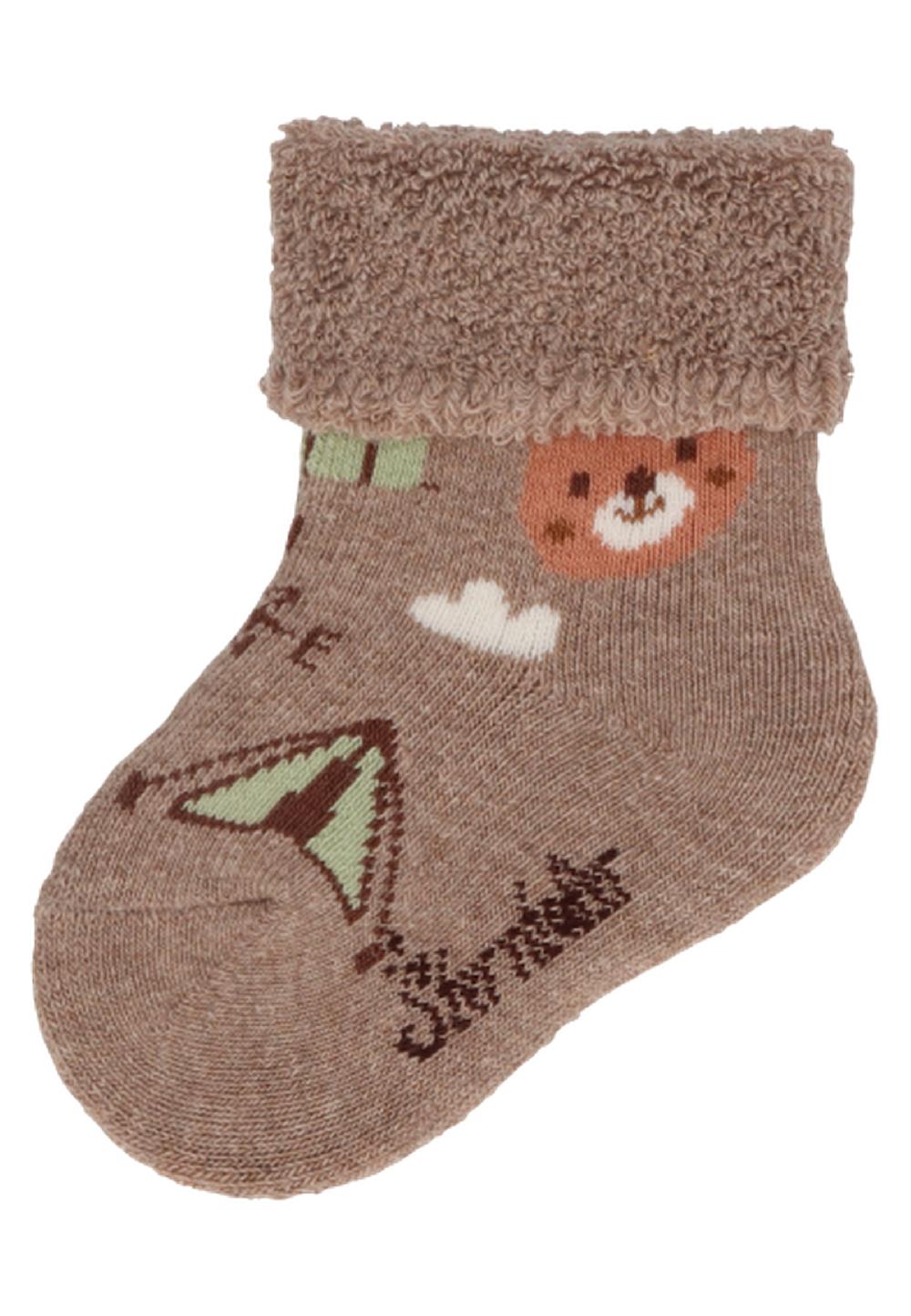 babymarkt Baby-Söckchen 3er-Pack Bär blassgrün Fabrikladen