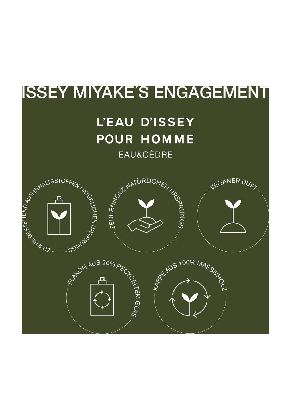 ISSEY MIYAKE L'EAU D'ISSEY POUR HOMME Eau & Cèdre Eau de Toilette Intense Nur noch ein Tag übrig