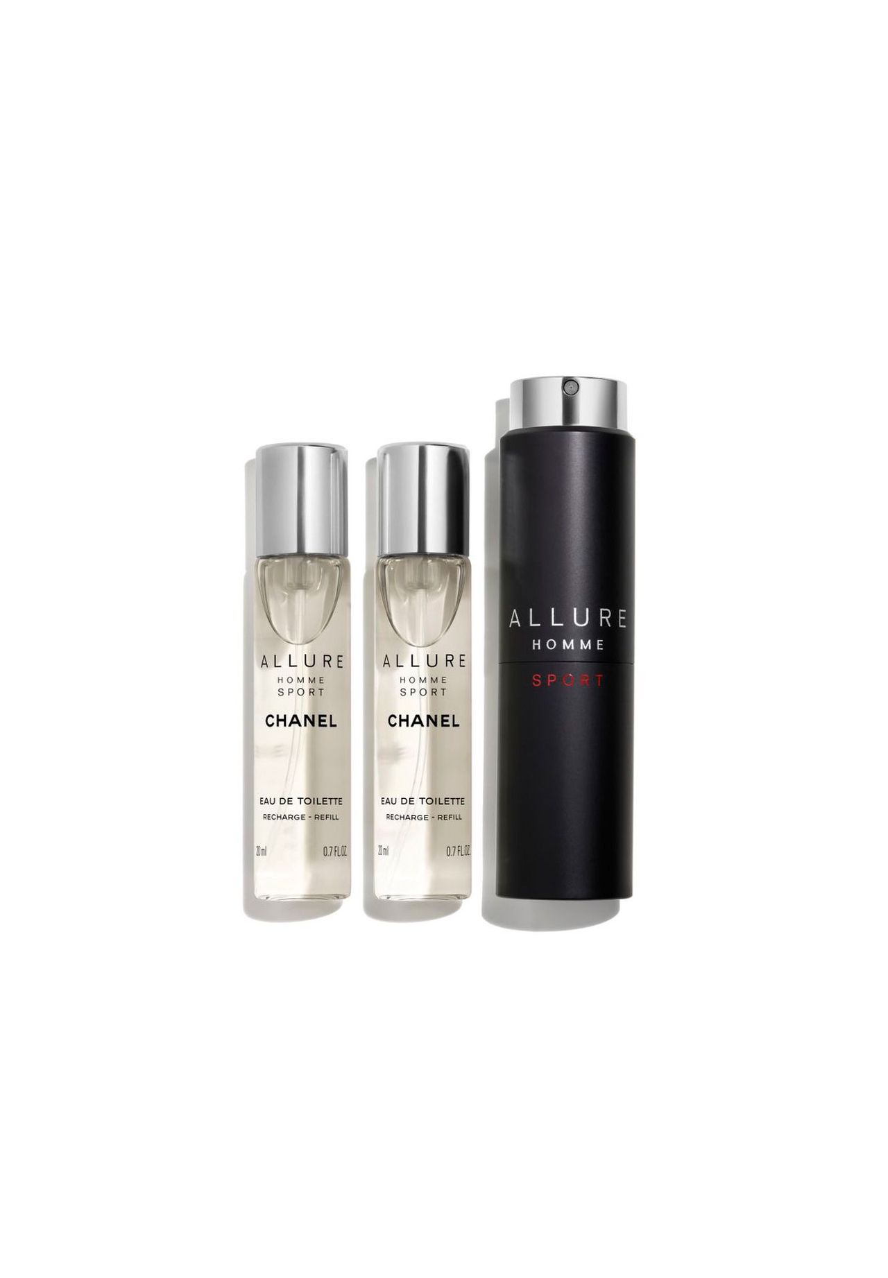 CHANEL ALLURE HOMME SPORT EAU DE TOILETTE NACHFÜLLBARES TWIST & SPRAY