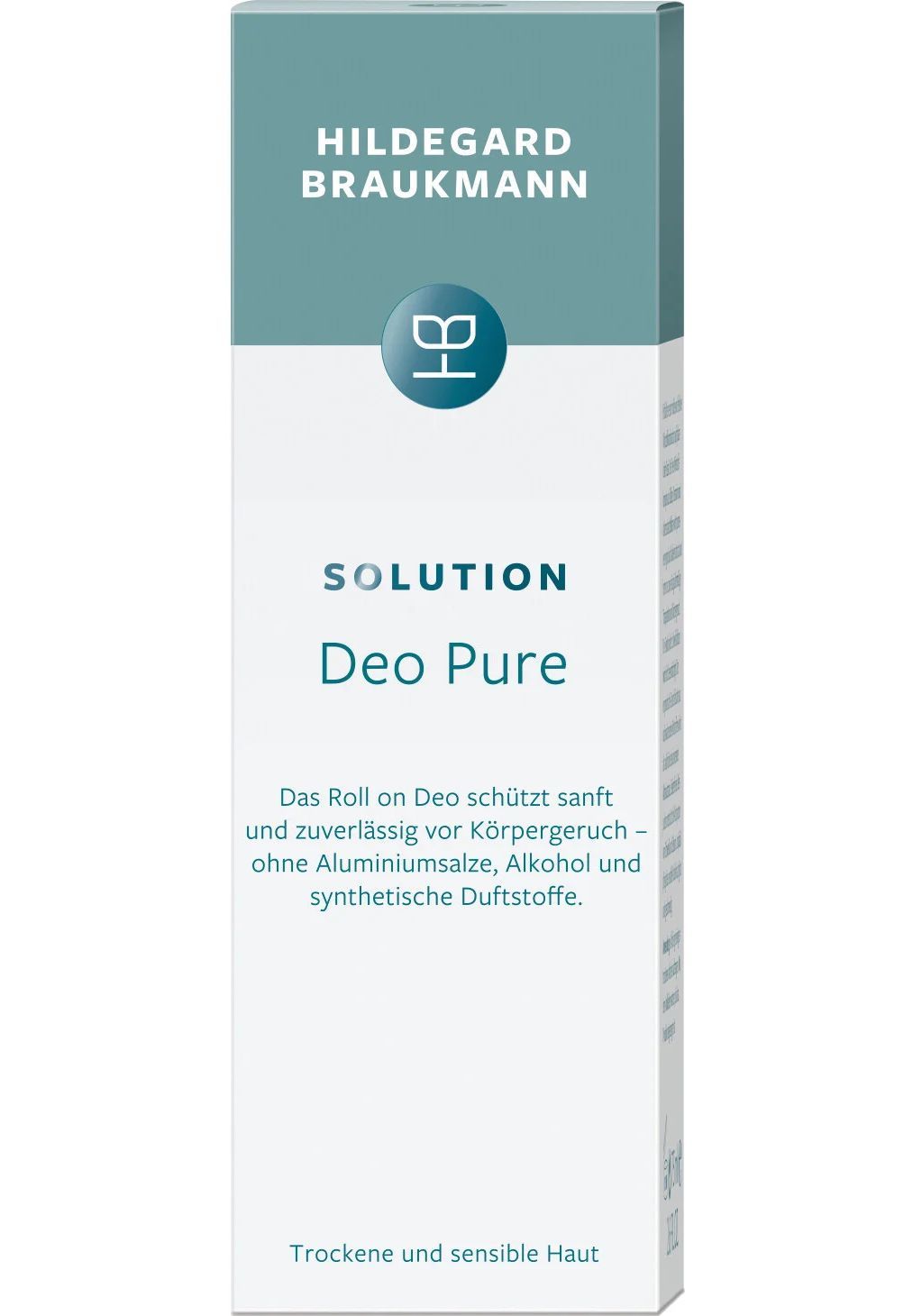 HILDEGARD BRAUKMANN SOLUTION Deo Pure Begrenzt auf 3 Tage