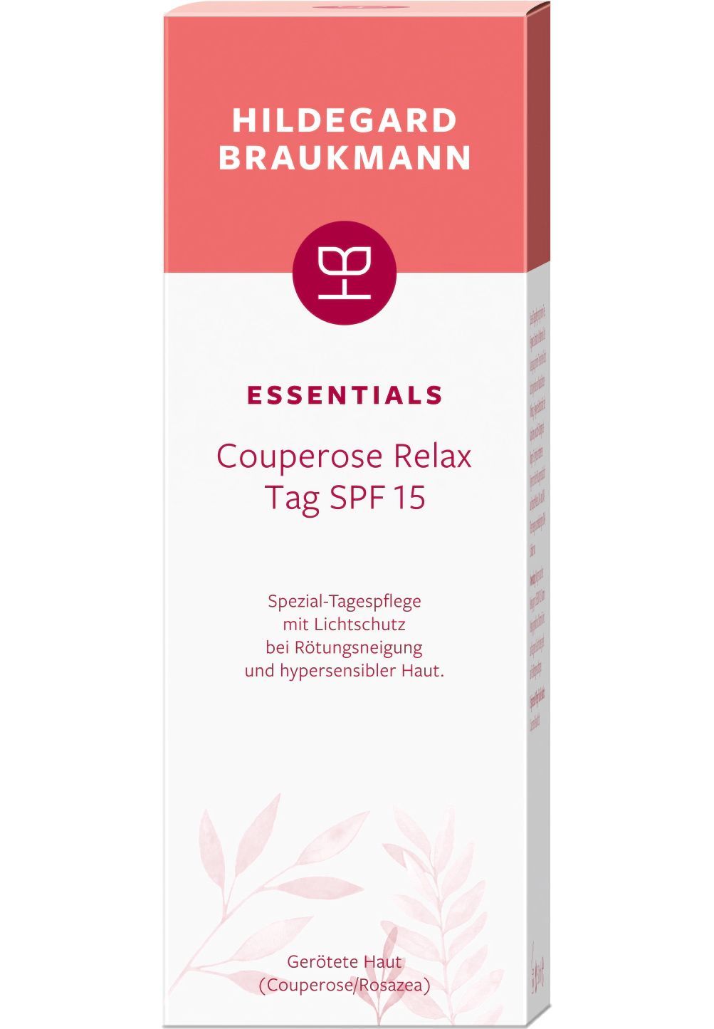 HILDEGARD BRAUKMANN ESSENTIALS Couperose Relax Tag LSF 15 Speichern exportieren