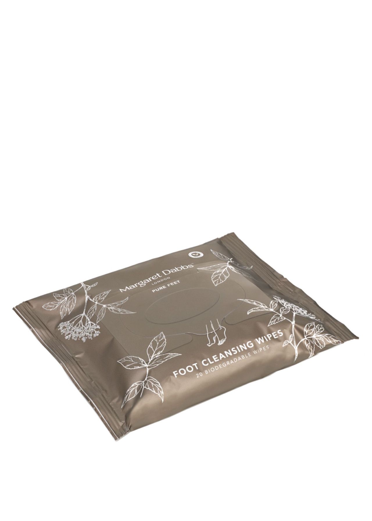 Margaret Dabbs Fußpflege PURE Foot Cleansing Wipes Schlussverkauf