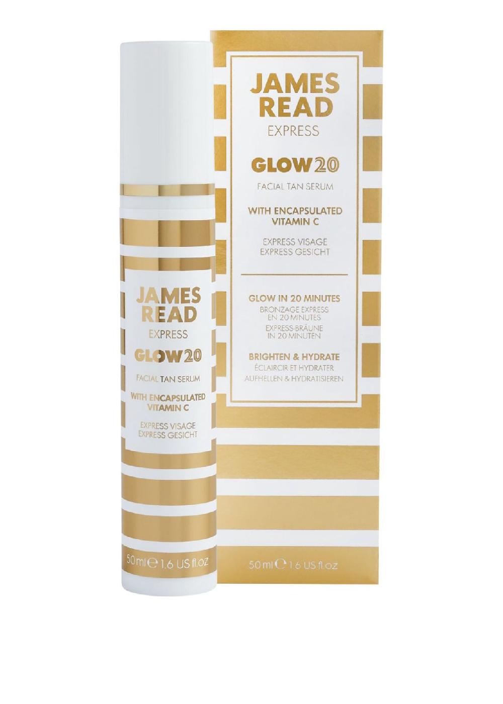 JAMES READ Selbstbräuner Gesicht Glow 20 Facial Serum Letzte 2 Tage