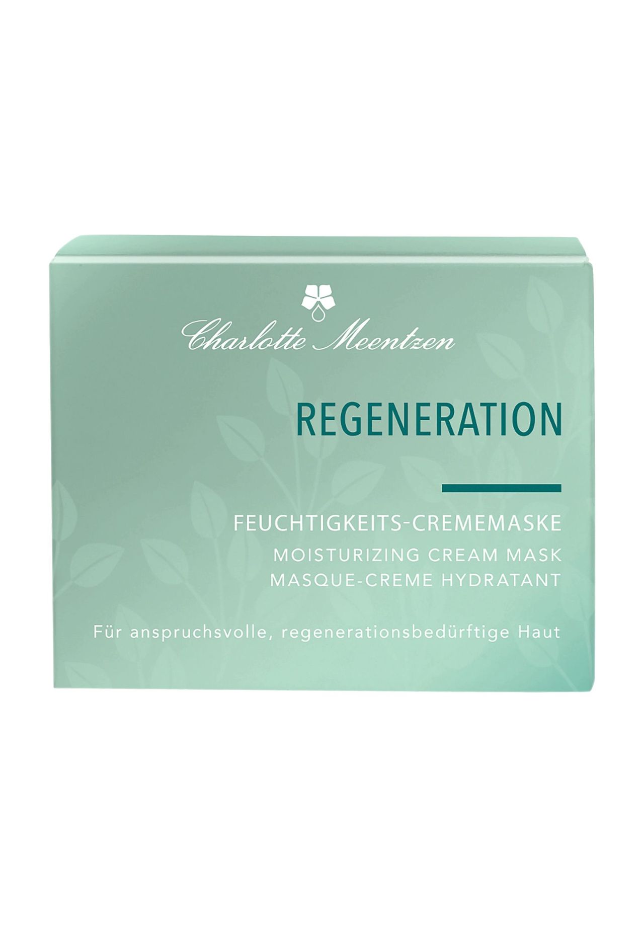 Charlotte Meentzen REGENERATION FEUCHTIGKEITS-CREMEMASKE Kostenloser Versand