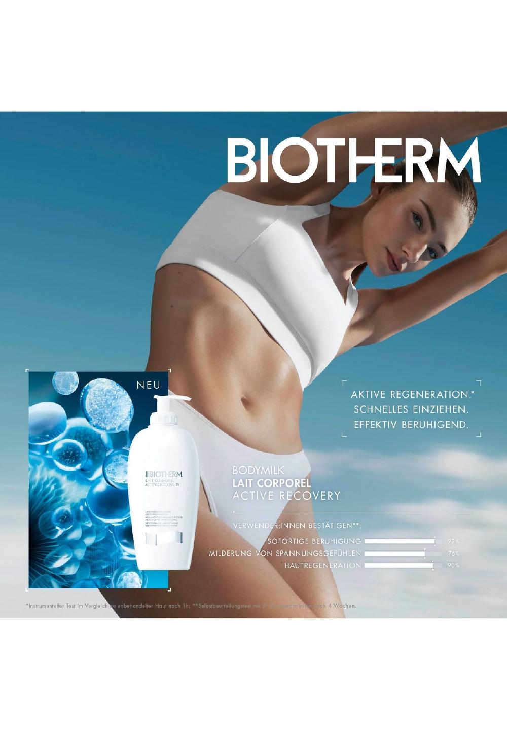 BIOTHERM LAIT CORPOREL Active Recovery Bodylotion Große Rabatte