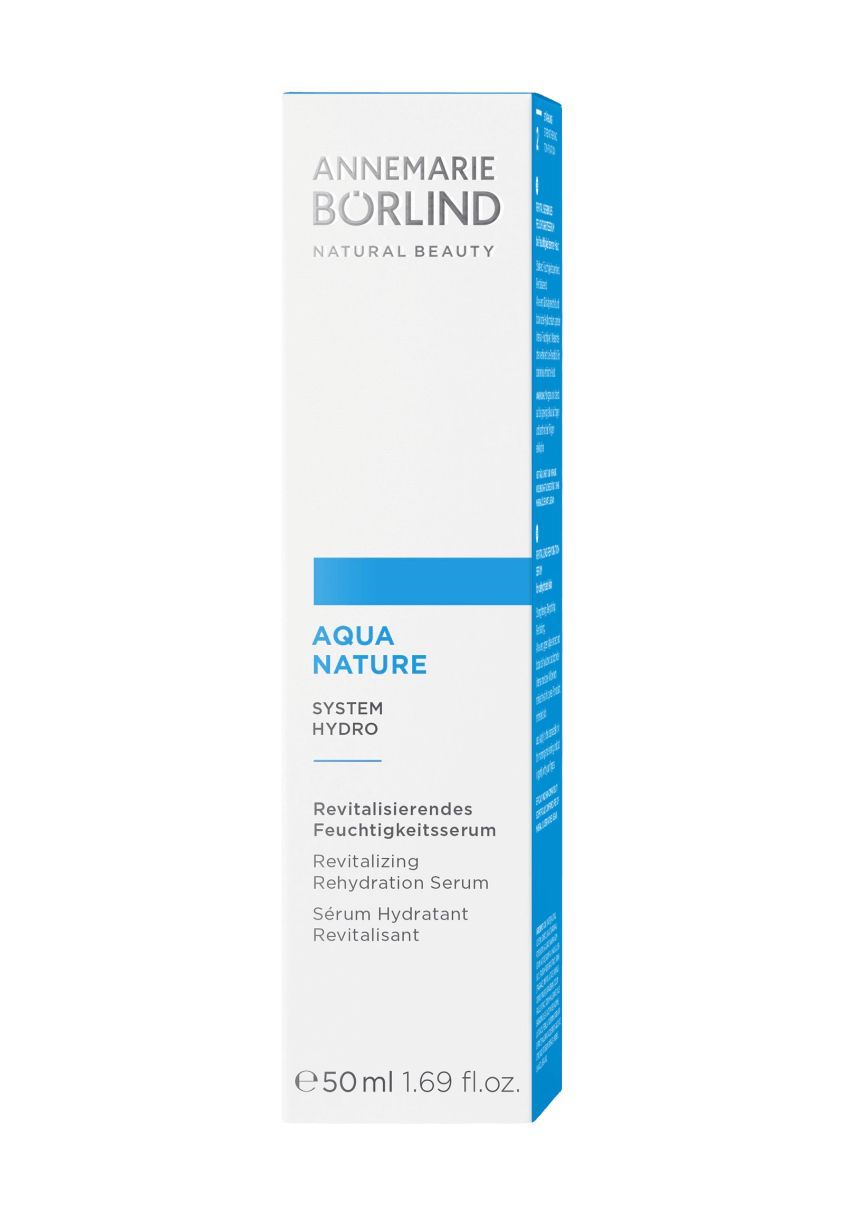 ANNEMARIE BÖRLIND AQUANATURE REVITALISIERENDES FEUCHTIGKEITSSERUM Bis zu 50% Rabatt