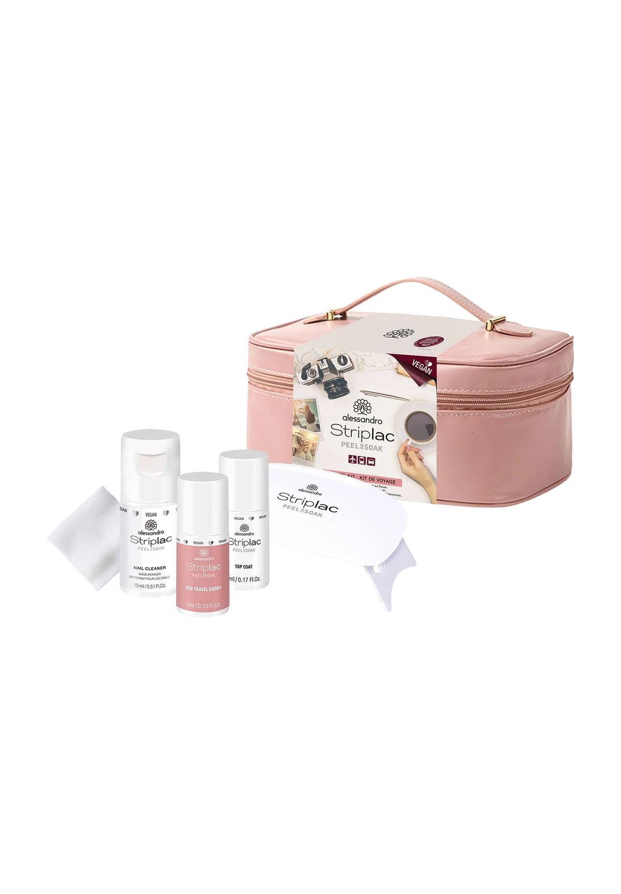 alessandro STRIPLAC PEEL O SOAK Ales Travel Kit